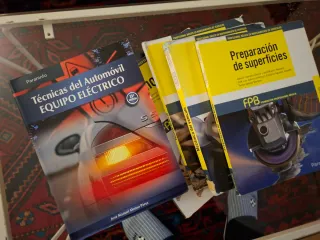 Libros curso automoción