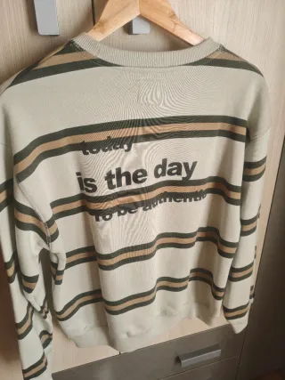 Sudadera Zara rayas 13-14 años