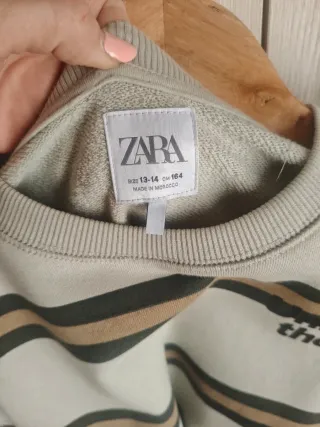 Sudadera Zara rayas 13-14 años