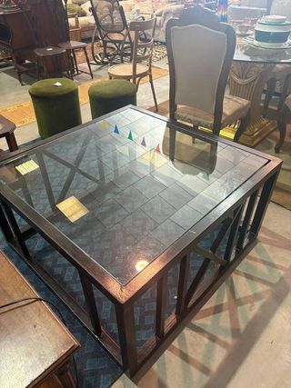 MESA DE CENTRO NEGRA