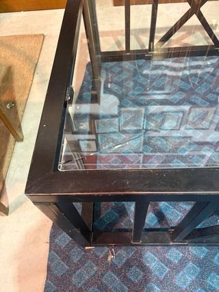 MESA DE CENTRO NEGRA