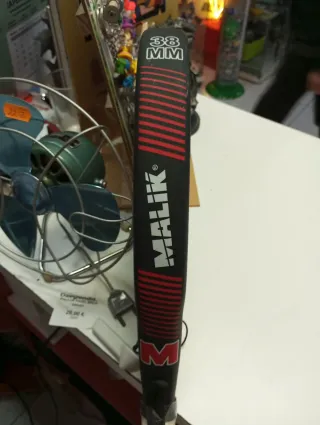 Pala de Pádel Malik Smash 100% Carbono