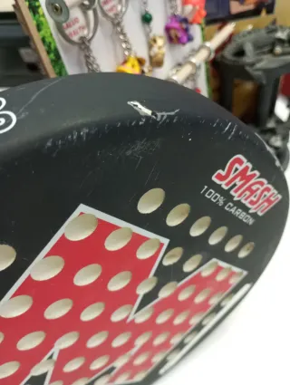 Pala de Pádel Malik Smash 100% Carbono