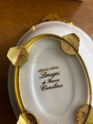 Plato antiguo porcelana francesa Limoges