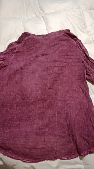 Blusa Boho Coline Burdeos Talla XXL