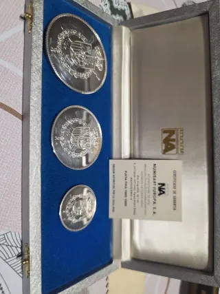 Medallas Numisart Plata Fina Juan Carlos I