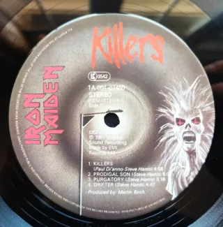 LP 1981 🇳🇱 IRON MAIDEN - KILLERS