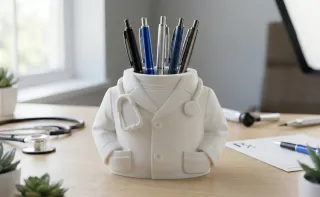 Organizador de escritorio médico