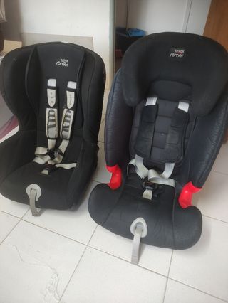 Sillas coche Romer Britax Duo y Advansafix