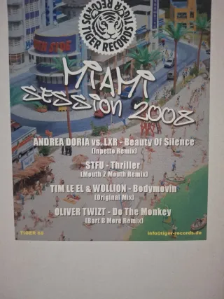 Vinilo Miami Session 2008 - Tiger Records