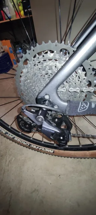 Bicicleta de Montaña Carbono Talla L 19