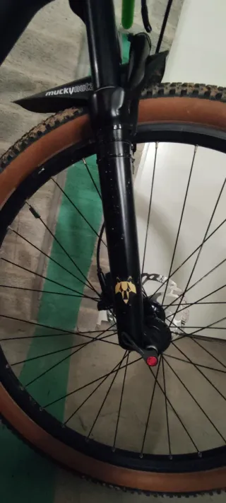 Bicicleta de Montaña Carbono Talla L 19