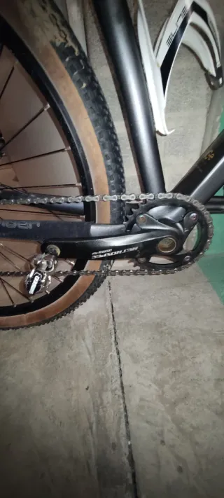 Bicicleta de Montaña Carbono Talla L 19