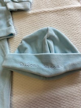 Conjunto bebé azul con ositos