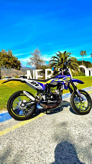 Sherco SM Fse factory 50 Supermotard Azul/Amarillo