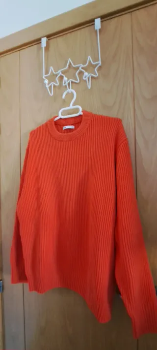 Jersey Zara Rojo Talla S