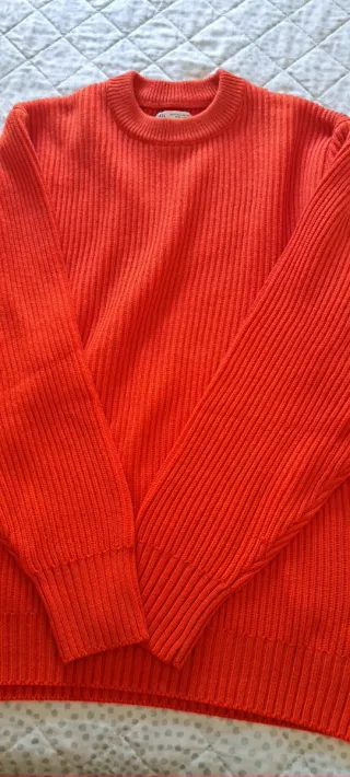 Jersey Zara Rojo Talla S