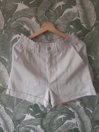 Shorts Oxxo Beige talla 36,nuevos con etiqueta