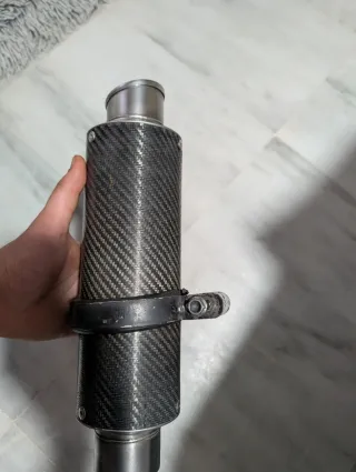 Escape Honda CB 600 Hornet Carbono