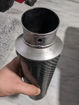 Escape Honda CB 600 Hornet Carbono