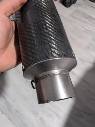 Escape Honda CB 600 Hornet Carbono