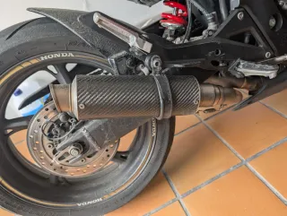 Escape Honda CB 600 Hornet Carbono