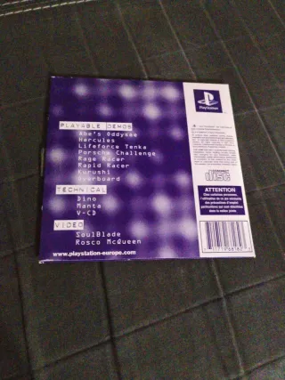 Demo One PlayStation 1 PAL SCED-00815