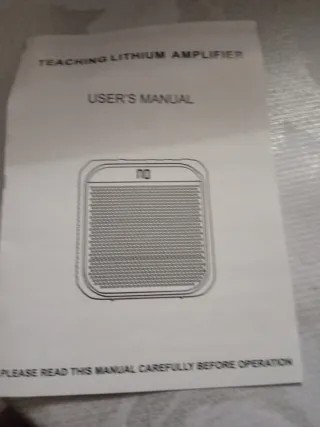 Amplificador de Cintura Hi-Fi con Batería