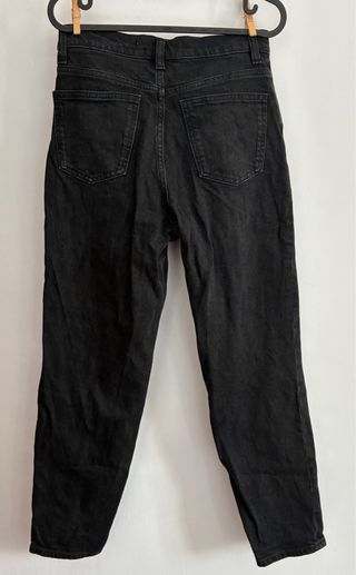 Pantalones vaqueros negros Mango T. 36