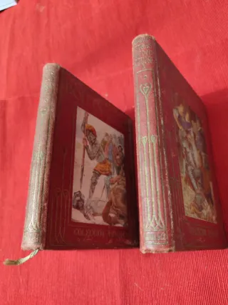 Dos tomos "Aventuras de Don Quijote" Araluce, 1936