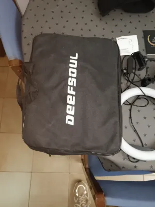 Luz circular DEERSOUL para grabación