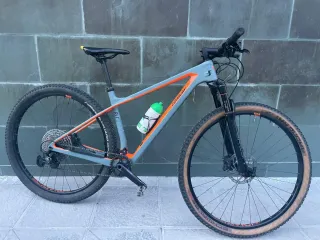 Bicicleta Conway RLC 4 XT Gris/Naranja