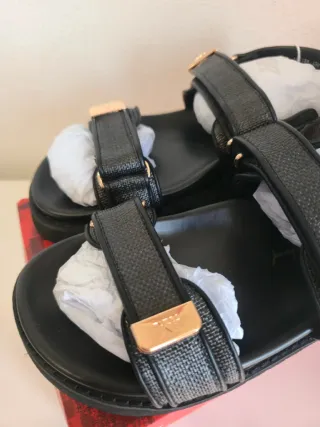 Sandalias Xti Mujer Talla 38 Negras