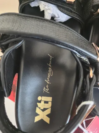 Sandalias Xti Mujer Talla 38 Negras