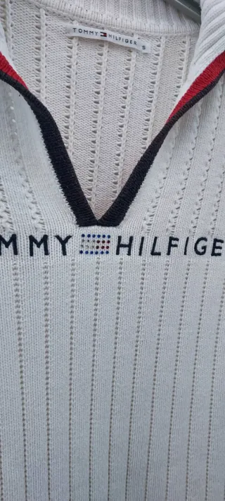 Jersey Tommy Hilfiger Blanco Talla S