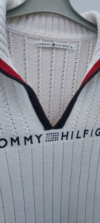 Jersey Tommy Hilfiger Blanco Talla S