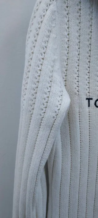 Jersey Tommy Hilfiger Blanco Talla S