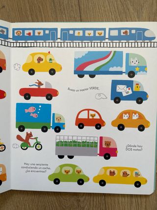 Libros infantiles con ventanitas y piezas móviles