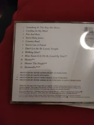 CD James Taylor Greatest Hits