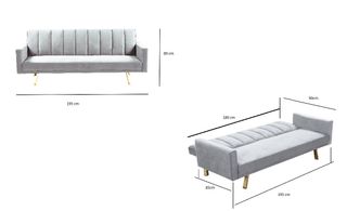 Sofá Cama Ideal Salón, Oficina, Estudio