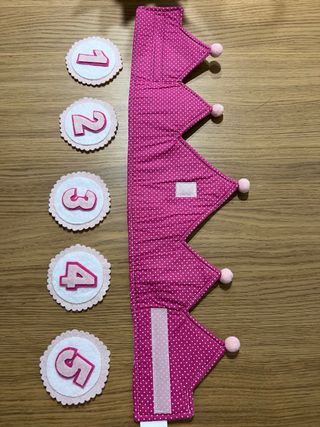 Corona cumpleaños princesas