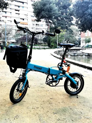 Bici eléctrica plegable Freeel Z03 + extras