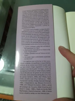 Einstein versus Predator: Ciencia ficción, supe...