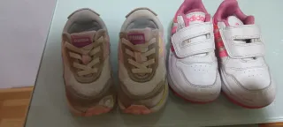 Zapatillas Adidas y Puma Niña Talla 24