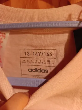 Camiseta Adidas niña 13-14
