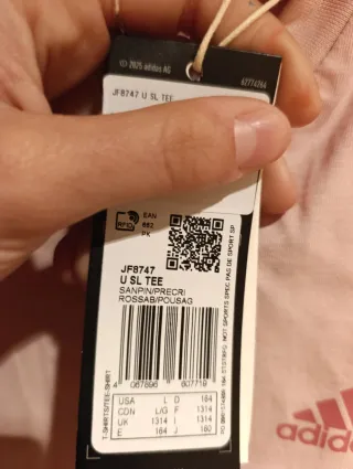 Camiseta Adidas niña 13-14