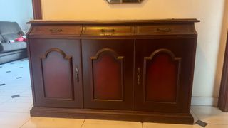 Cómoda vintage de madera