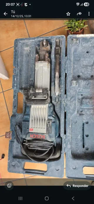 Generador 7000W + 2 Martillos Bosch 1700W