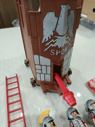 Playmobil Torre Asalto Roma con Centuria