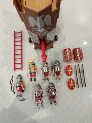 Playmobil Torre Asalto Roma con Centuria